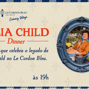 Jantando com Julia Child